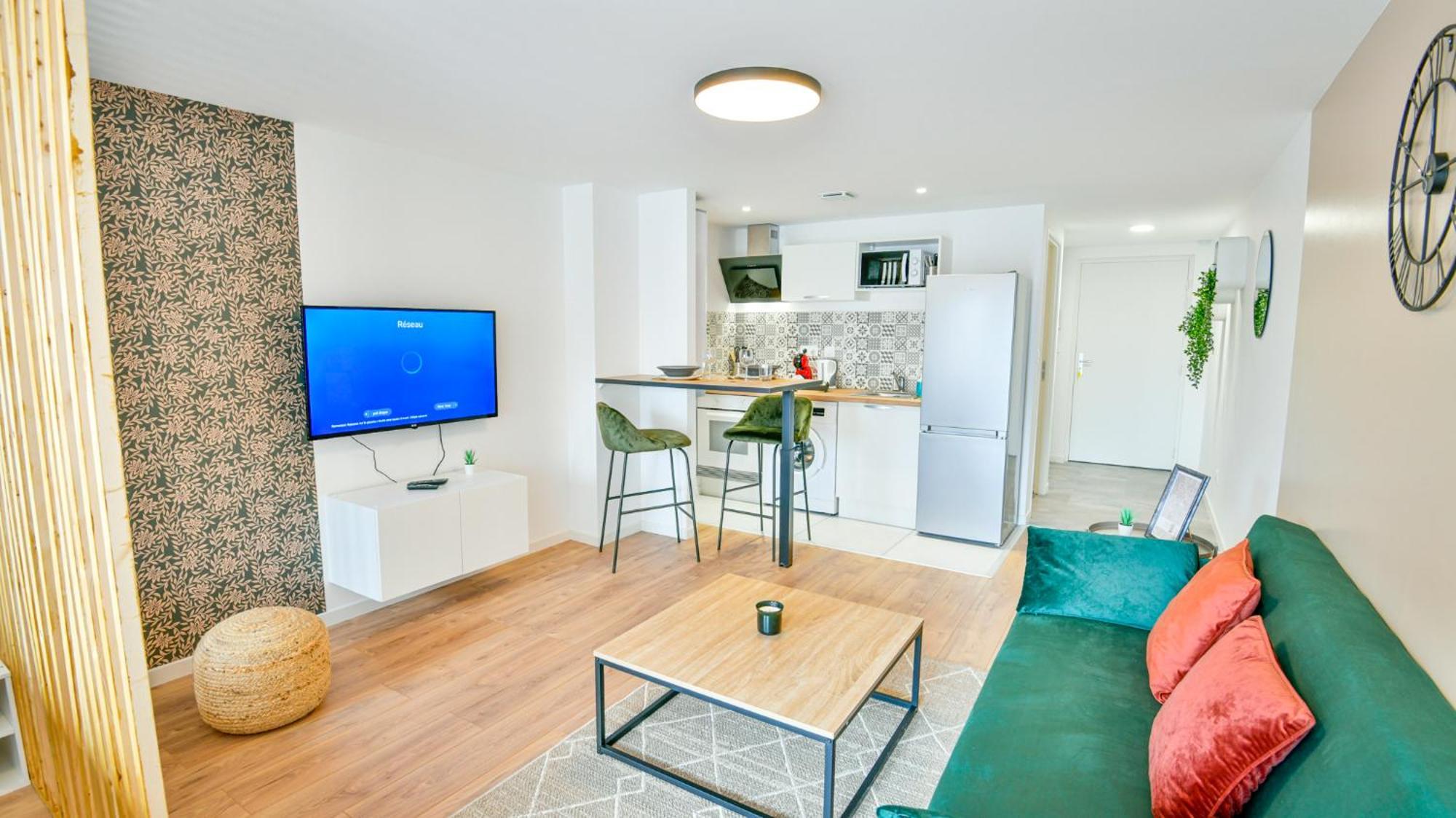 Studio Magda - Fibre Et Tv - Calme Et Confortable Saint-Quentin  Bagian luar foto